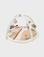 Tapis d'éveil Tiga en veloudoux, beige
