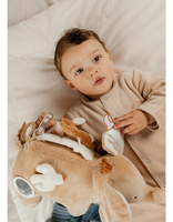 Peluche d'activités Bali en Veloudoux et mousseline, caramel